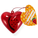 28Pcs Valentines Fruit Eraser Filled Hearts Set with with Valentines Day Cards for Kids-Classroom Exchange Gifts