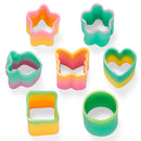 28Pcs Rainbow Spring Filled Hearts Set with Valentines Day Cards for Kids-Classroom Exchange Gifts