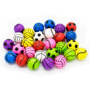 28Pcs Bouncy Ball Filled Hearts Set with Valentines Day Cards for Kids-Classroom Exchange Gifts