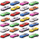 28Pcs Prefilled Hearts with Die-cast Cars and Valentines Day Cards for Kids-Classroom Exchange Gifts