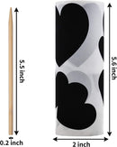 Valentines Day Gift Cards in Heart Shape Scratch Sticker Roll