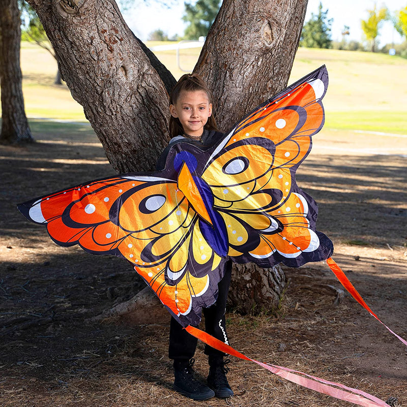 Yellow Butterfly Kite