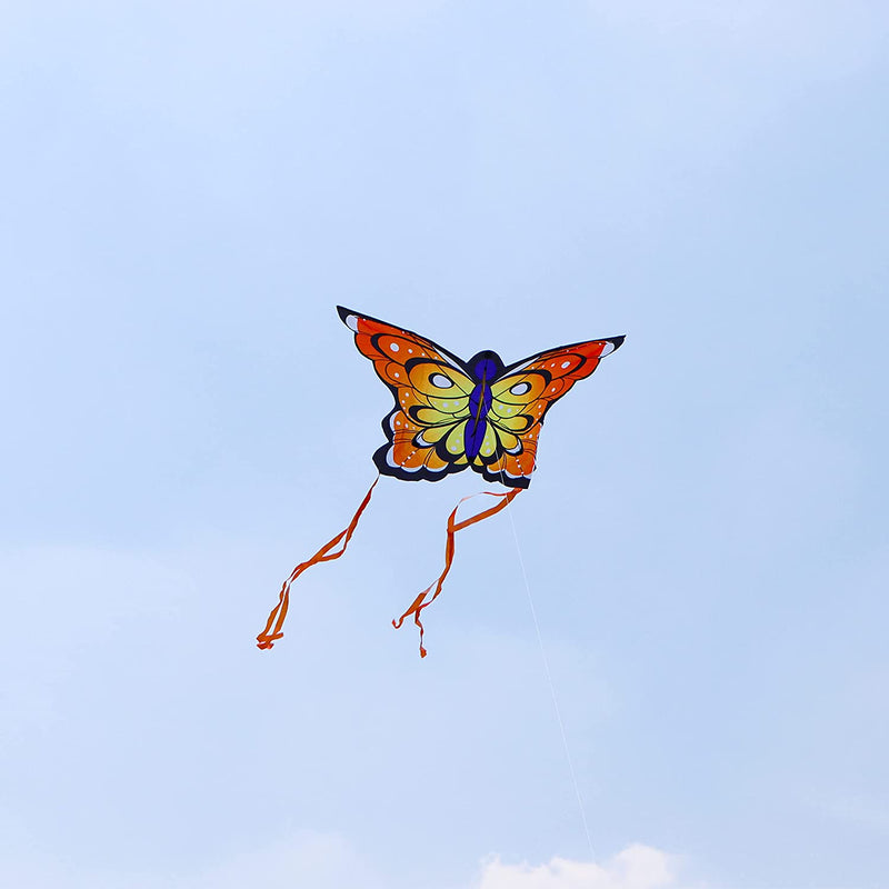 Yellow Butterfly Kite