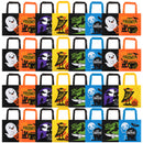 Halloween Non-Woven Colorful Tote Gift Bags, 32 Pcs