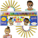 JOYIN - Face and Body Crayon Pack (24 Colors)