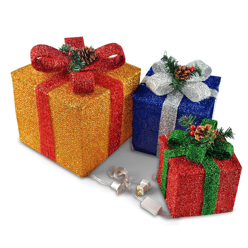 Lighted Gift Boxes