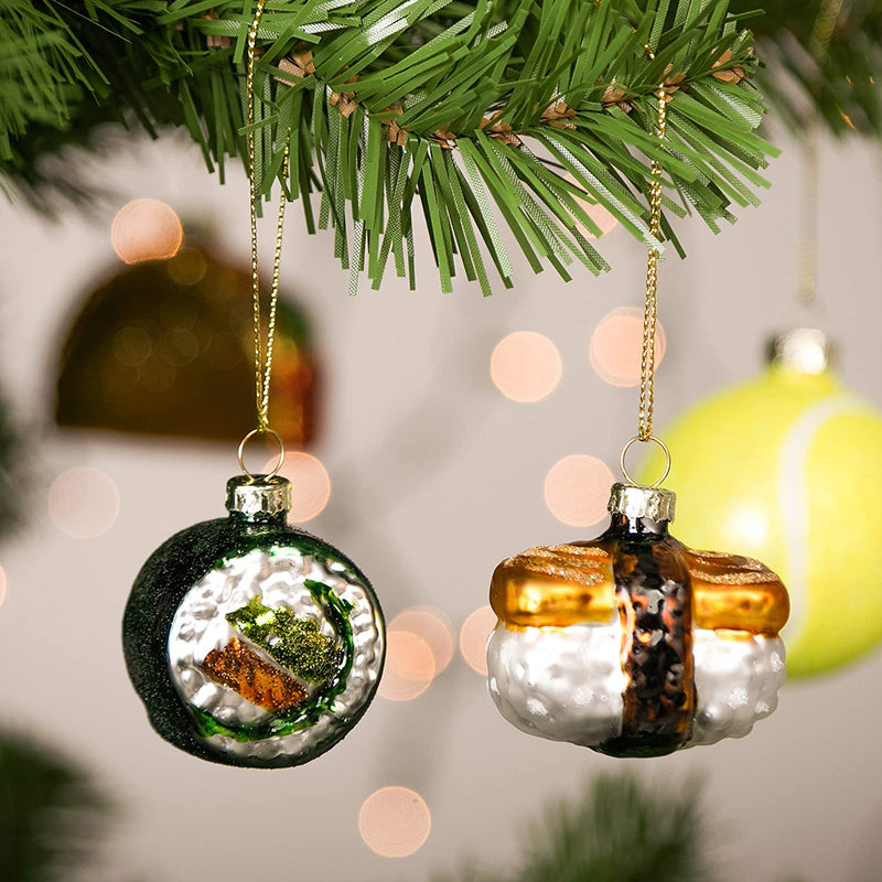 Christmas Tamagoyaki Sushi and Sushi Roll Set Christmas Tree Decoration
