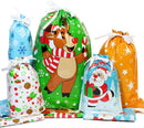 Christmas Drawstring Goodie Gift Bags, 36 Pcs