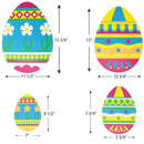 8Pcs Easter Yard Decorations