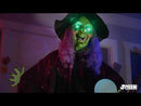 78in Halloween Hanging Witch with Magic Ball