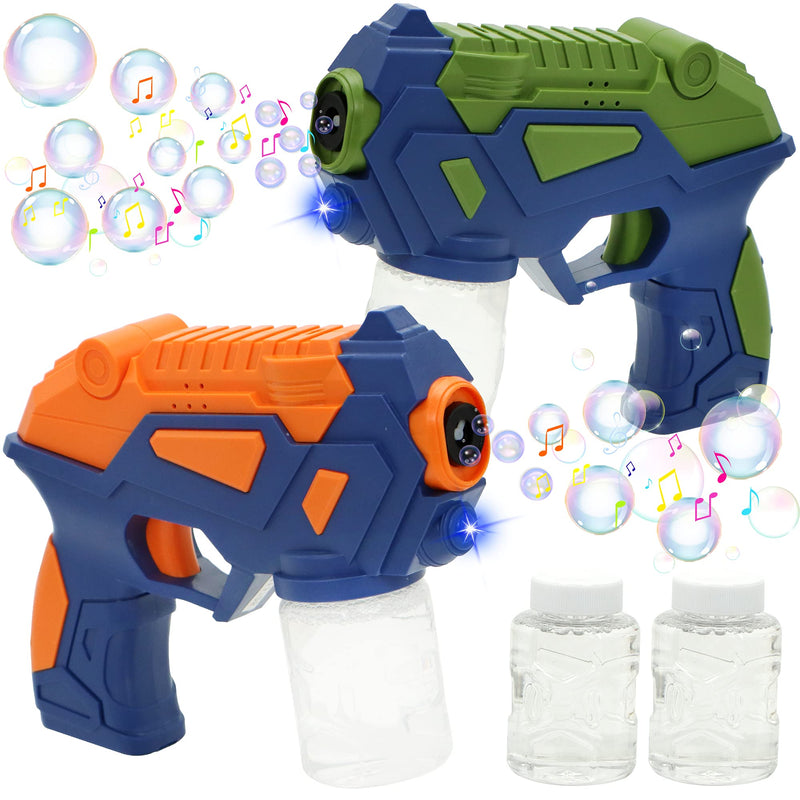 2 pieces Orange Space Style Bubble Guns