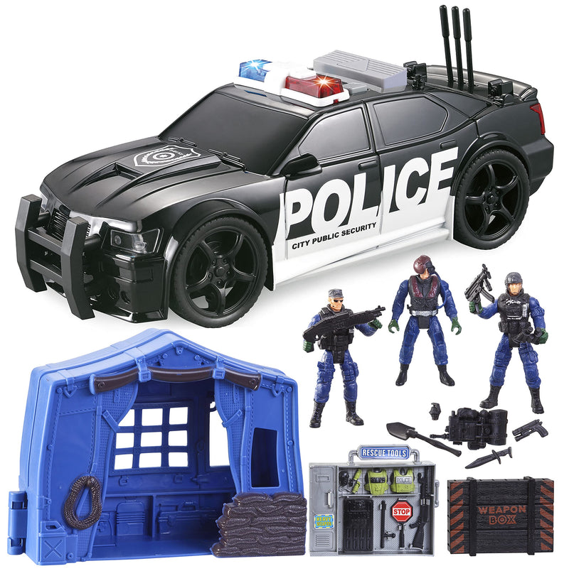 Police Camp Toy Set
