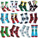 Holiday Warm Socks, 12 Pairs