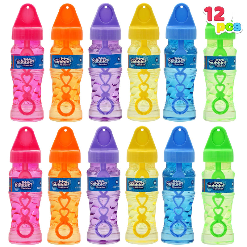 Bubble Solution Bottle, 12 pcs