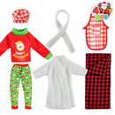 4Pcs Christmas Accessory for Elf Doll