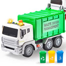 Friction-Powered Recycling Garbage Truck