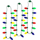 Christmas Sweaters LED Light Up Necklace, 3 Pack