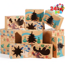 24 Christmas Bakery Treat Boxes
