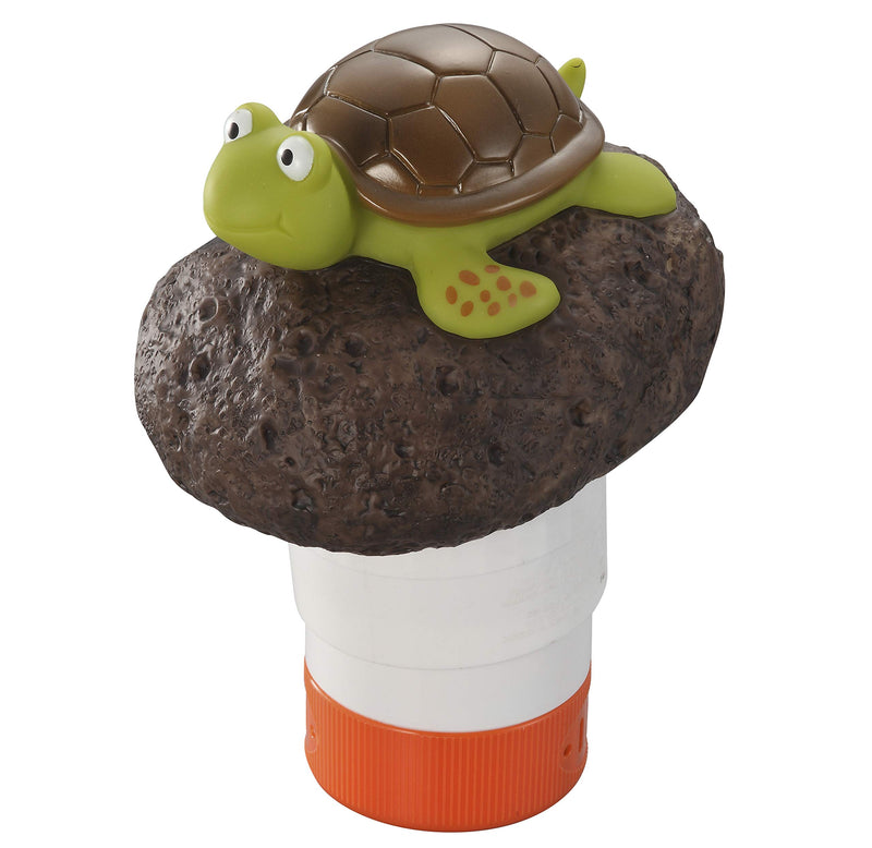 Turtle with Stone Chlorine Dispenser