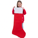 4 Piece 36in Jumbo Felt Christmas Stockings