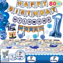 Baby Boy 1st Birthday Decorations Party Supplies