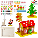 Christmas Wooden DIY Craft Set, 6 Pack