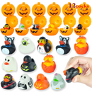 Halloween Themed Rubber Duck, 12 Pack