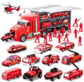 25 in 1 Die-cast Construction Truck Toy Set