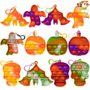 12 Halloween  Tie Dye Bubble  Toy