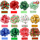 4.7in Bows for Christmas Gift Wrap, 24 Pcs