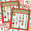 Christmas Bingo (Red), 28 Pcs