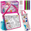 KLEVER KITS - Color Your Own Messenger Bag and Pencil Case