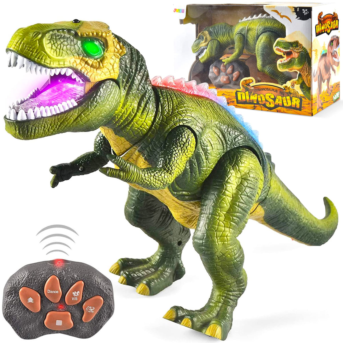 RC Walking Roaring Dinosaur Toy -JOYIN - Main Image