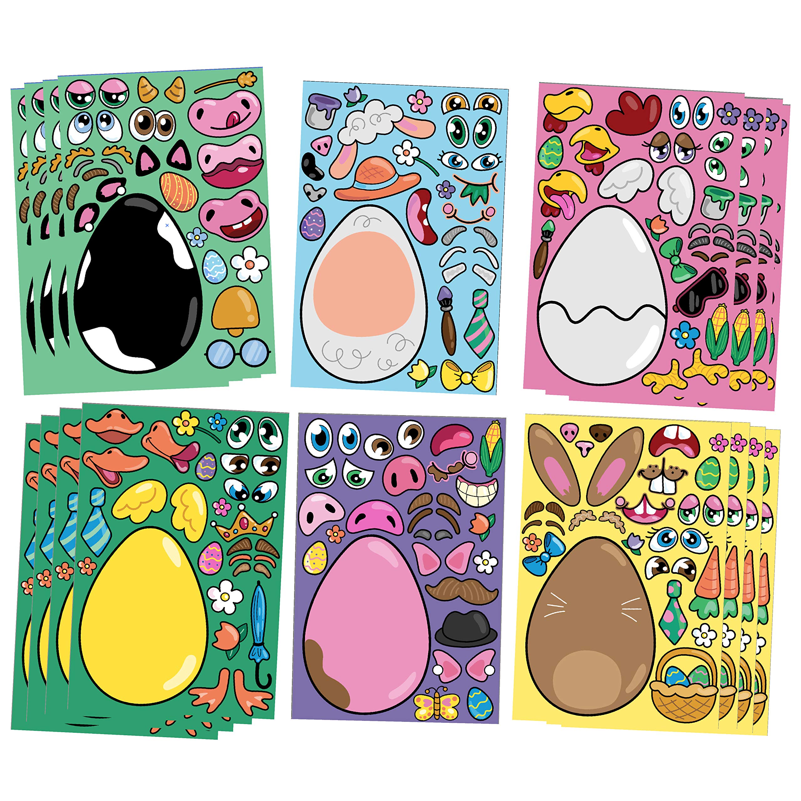 Make-a-face Stickers