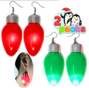 Light Up Bulb Earring and Necklace