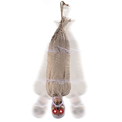 35in Light Up Hanging Cocoon Corpse