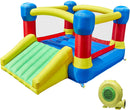 TURFEE - Inflatable Red, Blue and Green Jumper Bounce House