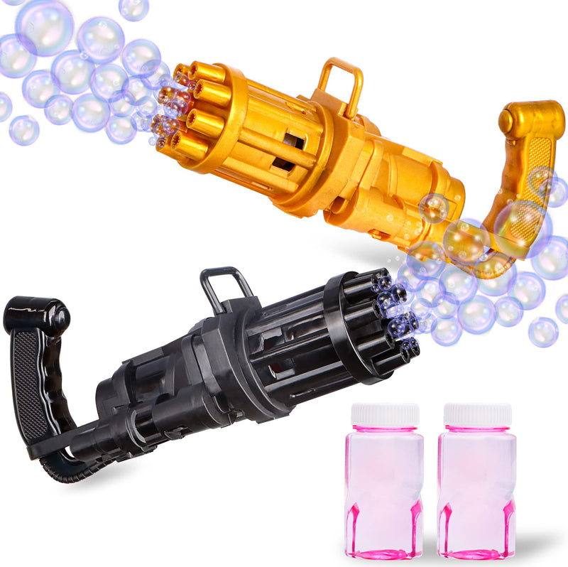 Bubble Gun (Black and Gold), 2 pcs