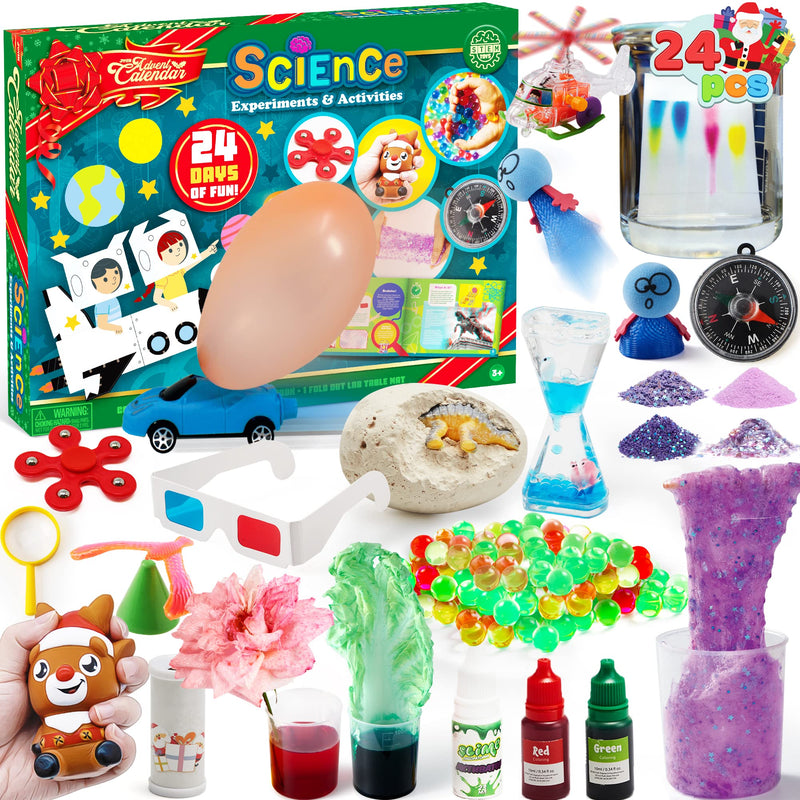 Christmas Advent Calender Science Creation Exploration