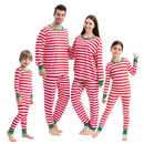Men Christmas Red Stripe Family Matching Pajama