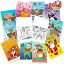 60Pcs Christmas Coloring Book