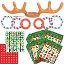 Inflatable Toss Game with Bingo Cards