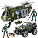 Friction Powered Transport Helicopter and Military Truck