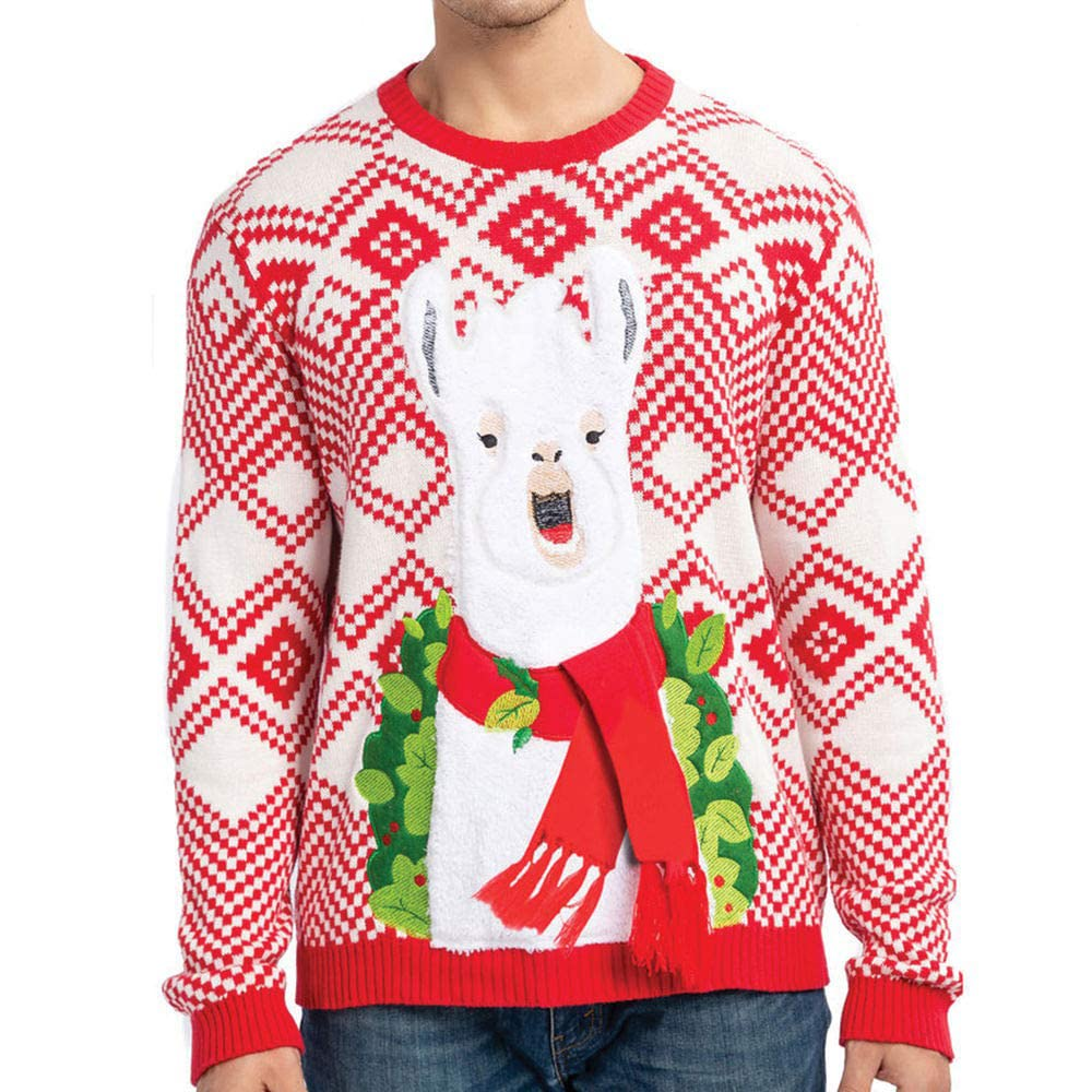 Ugly christmas sweater alpaca outlet