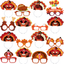 JOYIN Thanksgiving Party Photobooth Prop, 16 Pack