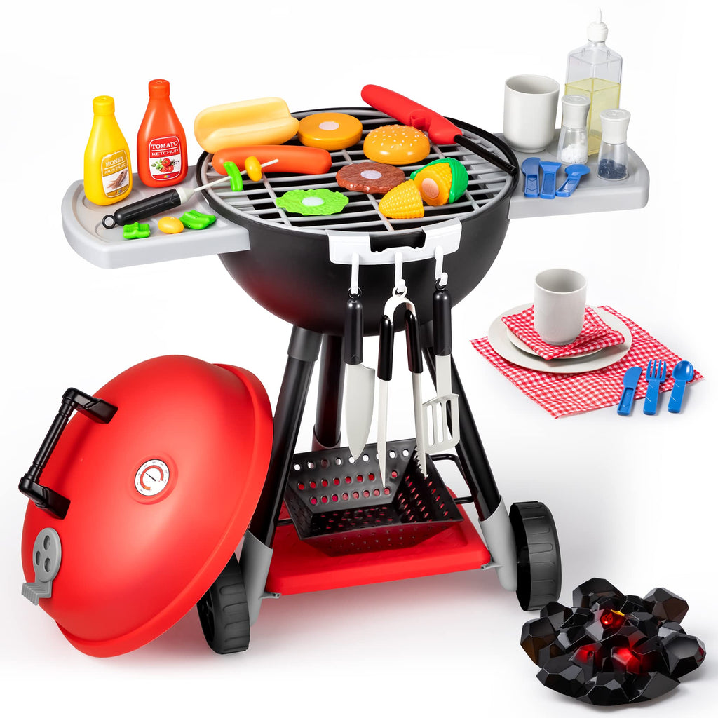 Little Tikes Bbq Play Set PLAY-ACT Toy BBQ Grill Set