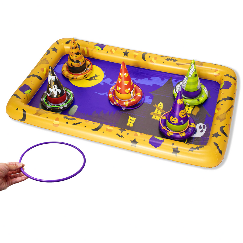 Halloween Witch Hat Ring Toss Game