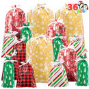 Christmas Drawstrings Bag, 36 Pcs
