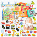 42Pcs Bath Book & Foam Stickers Set
