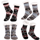 4 Piece Premium Fleece Crew Socks